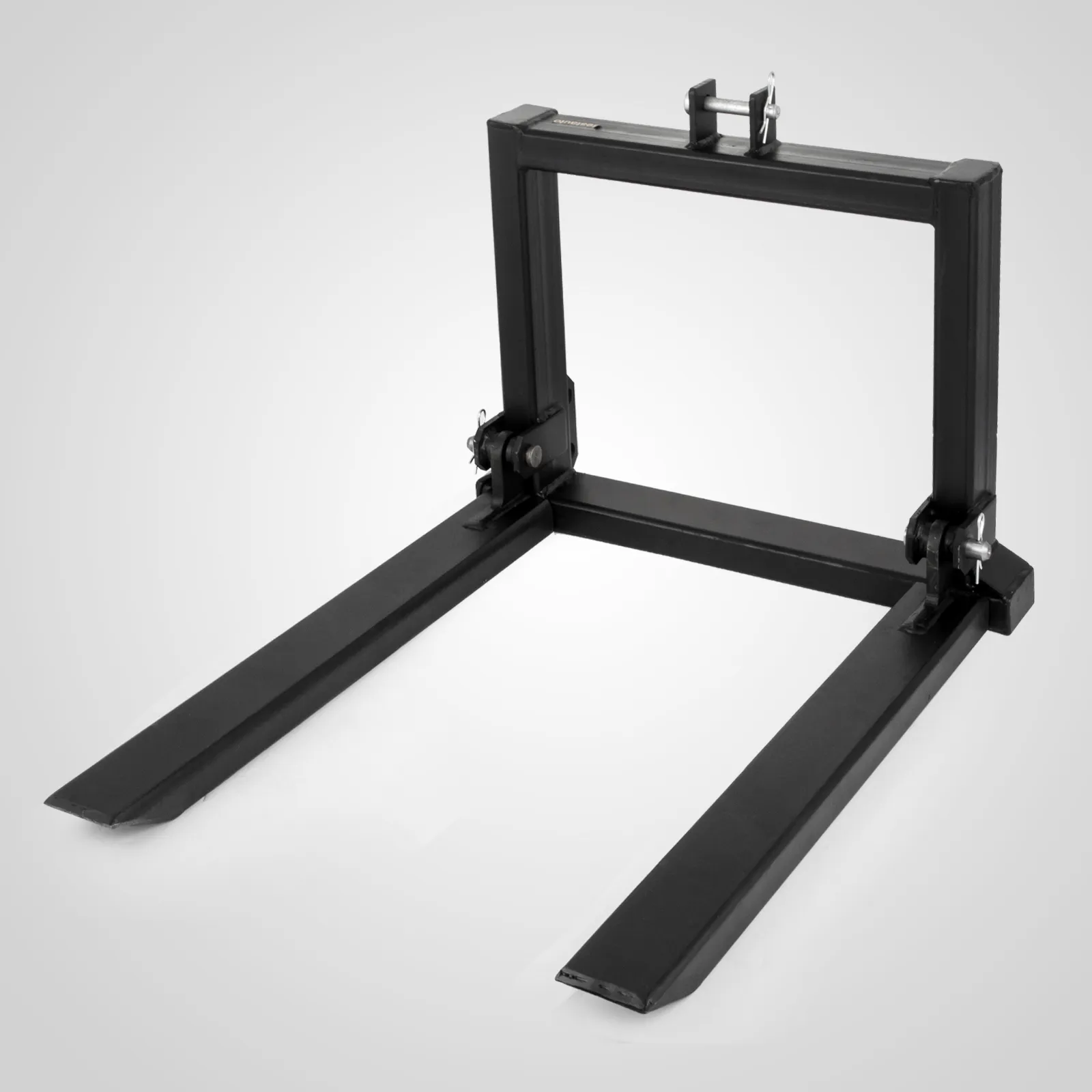 VEVOR 3 point hitch pallet fork, 2200 lbs capacity, black steel construction