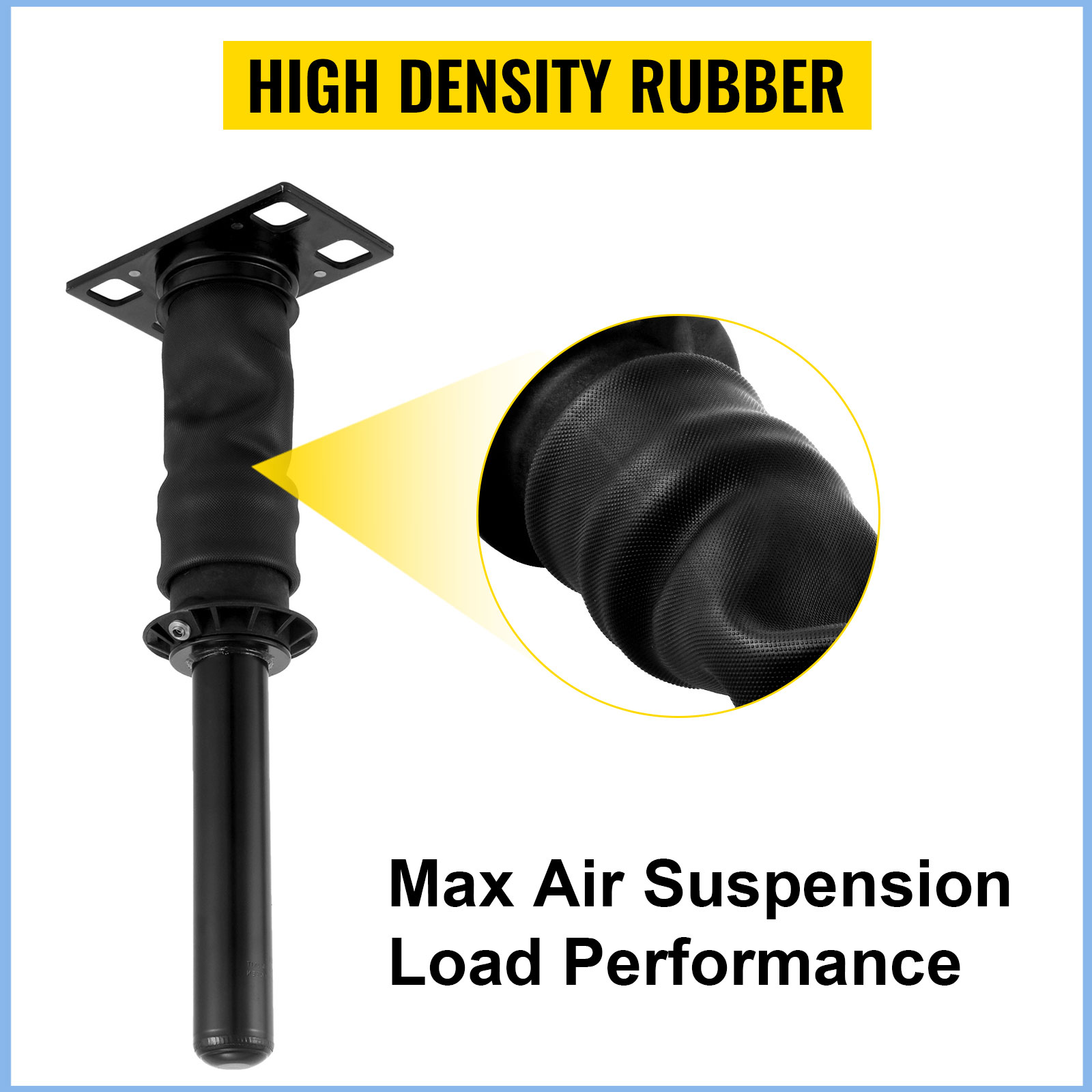 VEVOR cab shock absorber with high-density rubber for max air suspension performance.