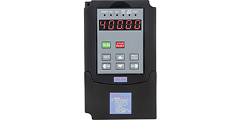 VEVOR 3kw vfd with display screen and control buttons on compact black unit.
