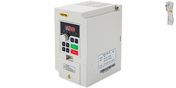 VEVOR variable frequency drive with led display and control buttons