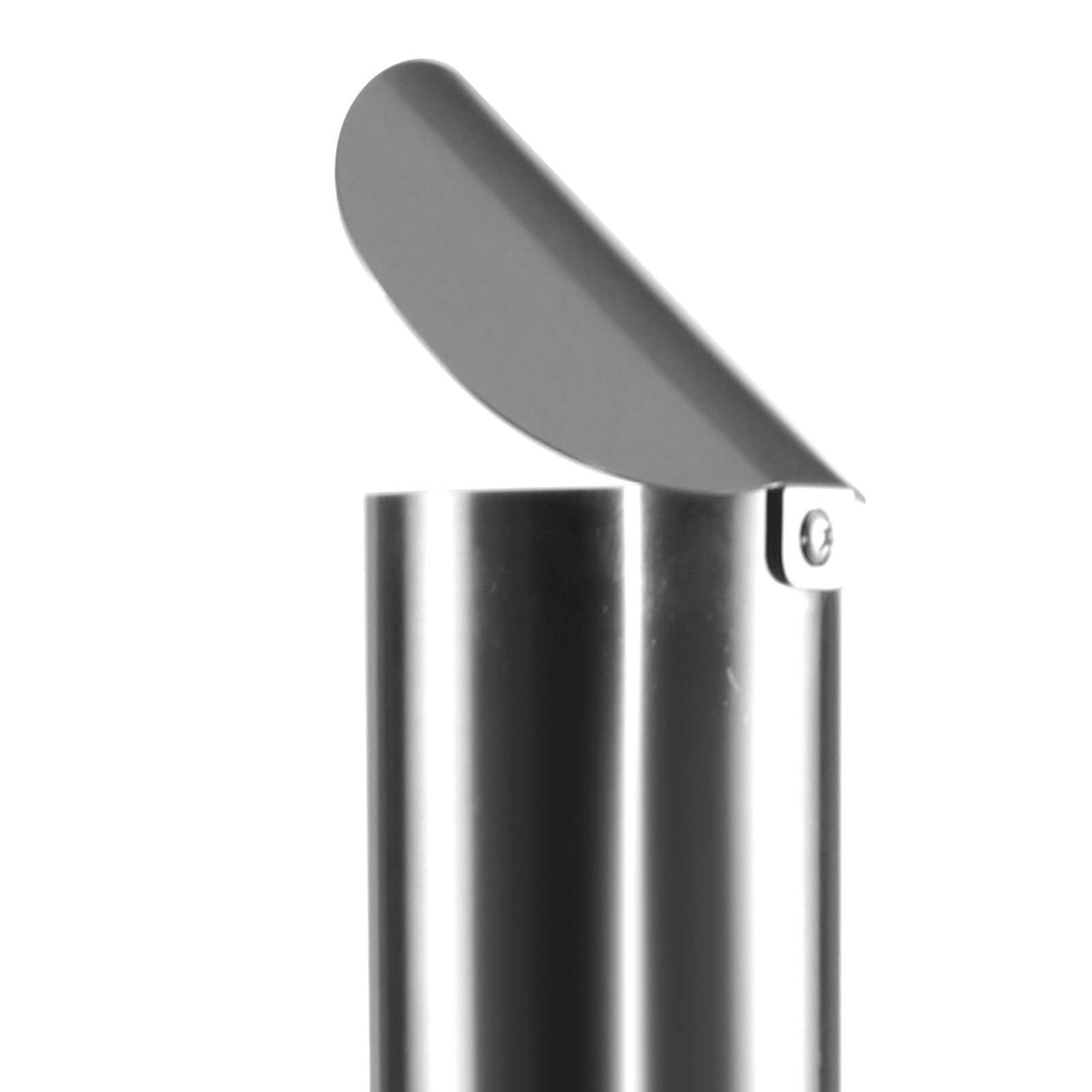 stainless steel chimney with a vent cover for the VEVOR outdoor oven.
