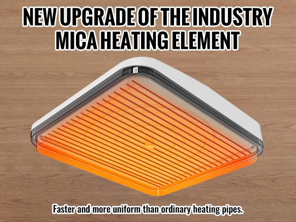 VEVOR šilumos spaudos mašina su atnaujintais žėručio kaitinimo elementas greičiau, vienodą šildymo ant t-shirt.