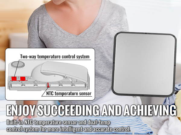 VEVOR soojuse vajutage masina ntc temperatuuriandur ja dual-temp kontrolli täpne kuumuse juhtimine.