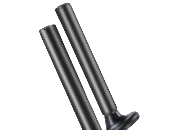 black metal frame of the VEVOR heavy duty kayak cart, showing durable tubular structure.