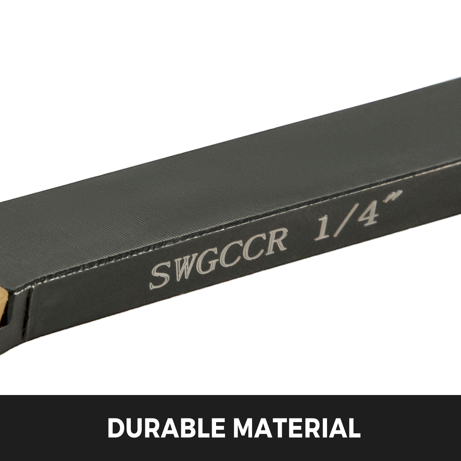 VEVOR indexable carbide tools 1/4" showing durability.
