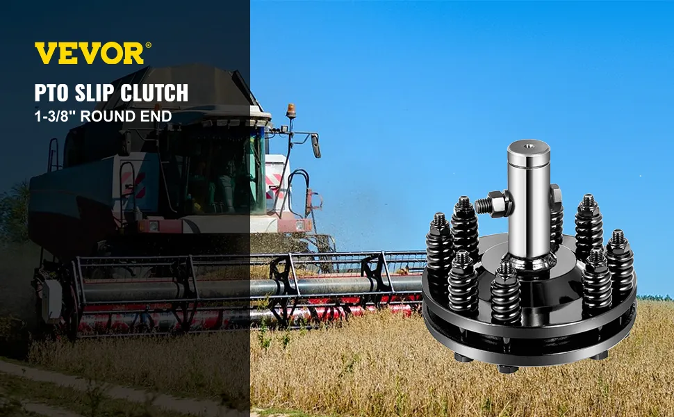VEVOR pto slip clutch 1-3/8