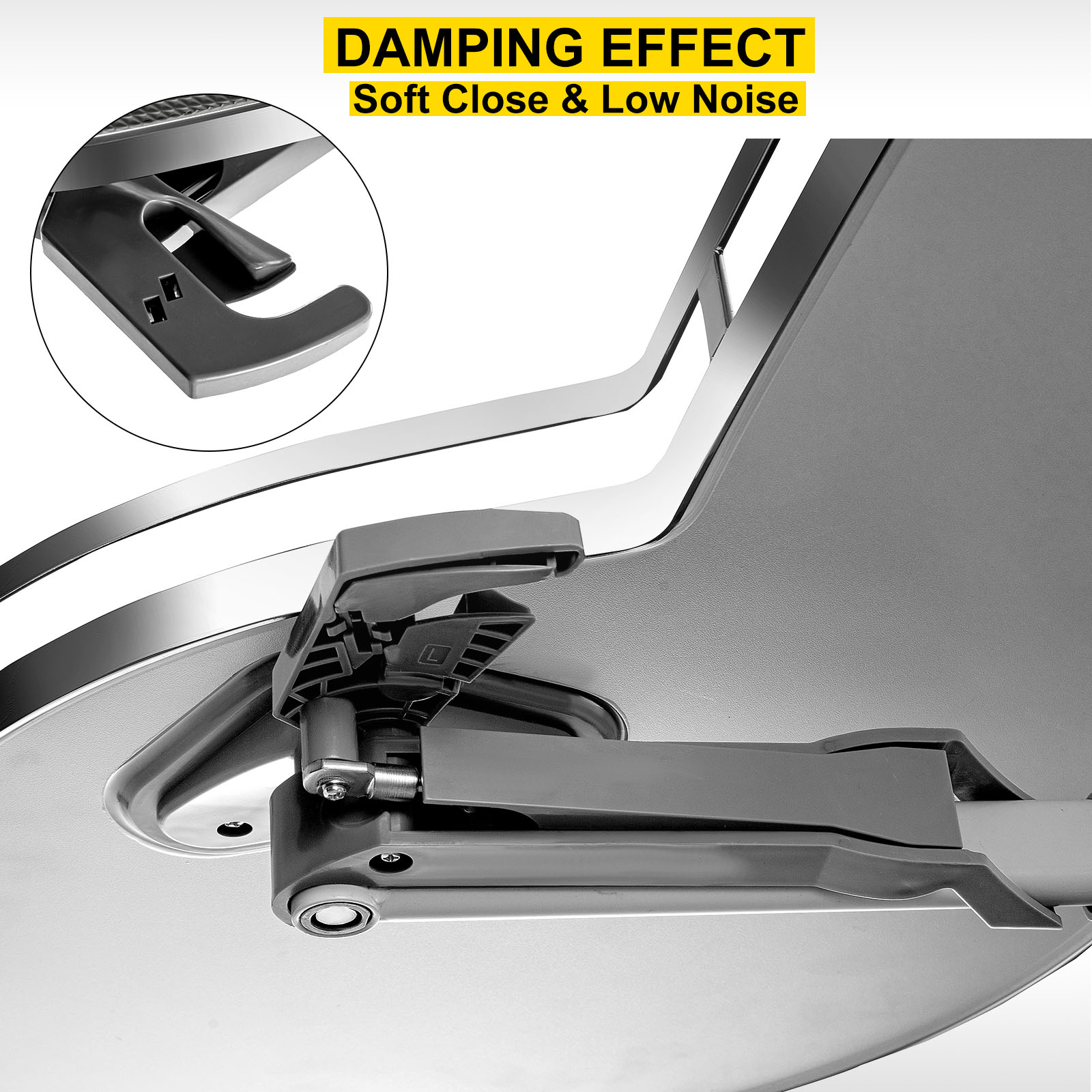 VEVOR swing left blind corner cabinet pull out with soft close damping effect system