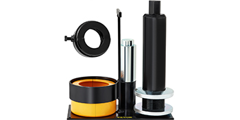 VEVOR pinion bearing puller with black and yellow components.