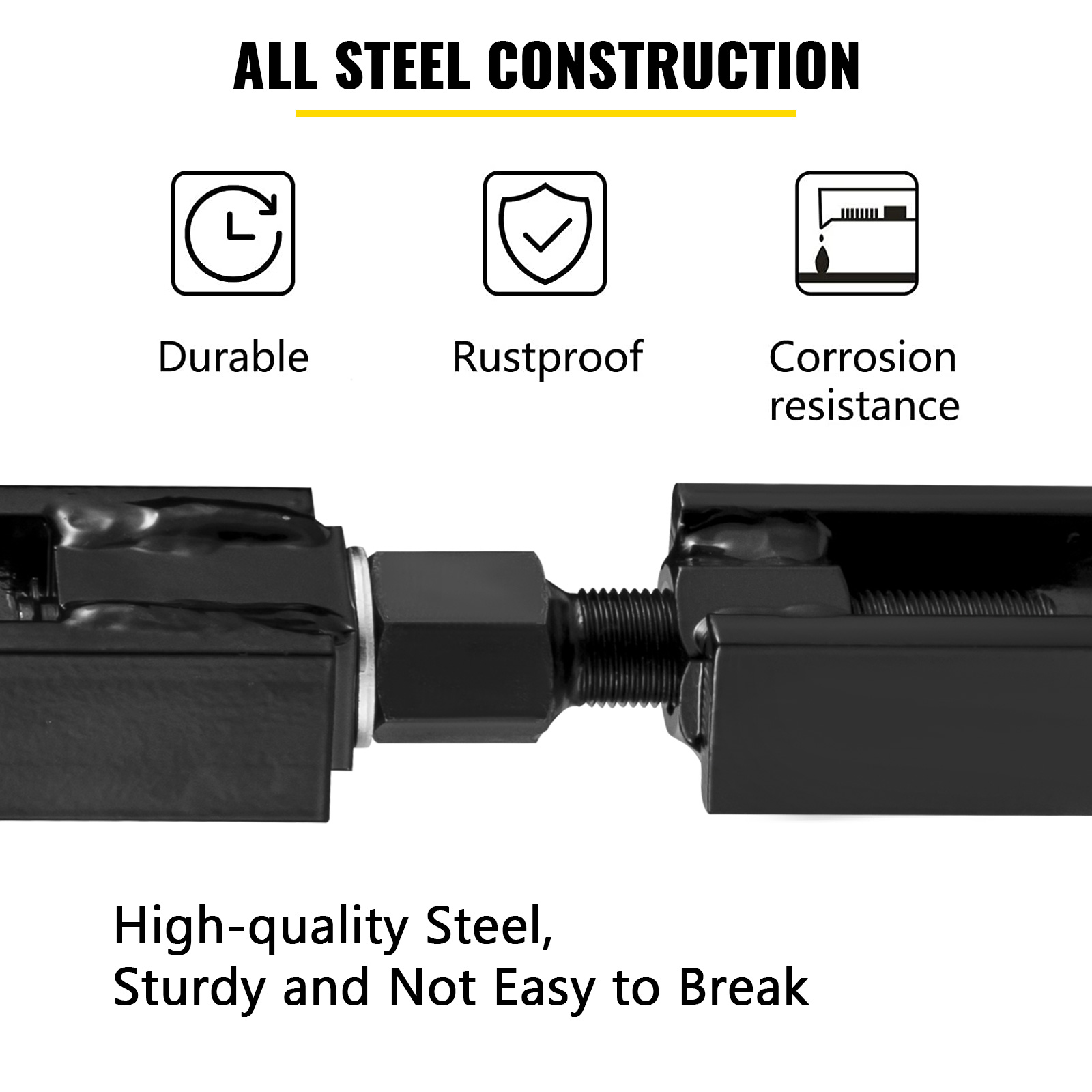 VEVOR differential housing spreader with all-steel construction, durable, rustproof.