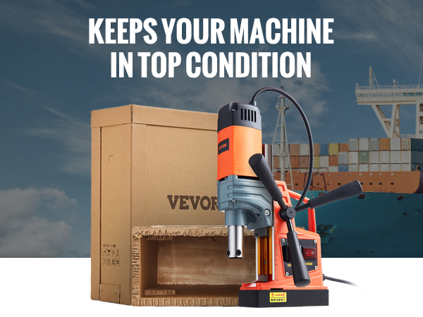 VEVOR magnetinis grąžtas su sutirštės medaus pakavimo, siekiant užkirsti kelią laivybos žalą.