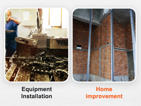 VEVOR magnetinio gręžimo dirbtuvių; teisę, plytų sieną programą, pagal statybos.