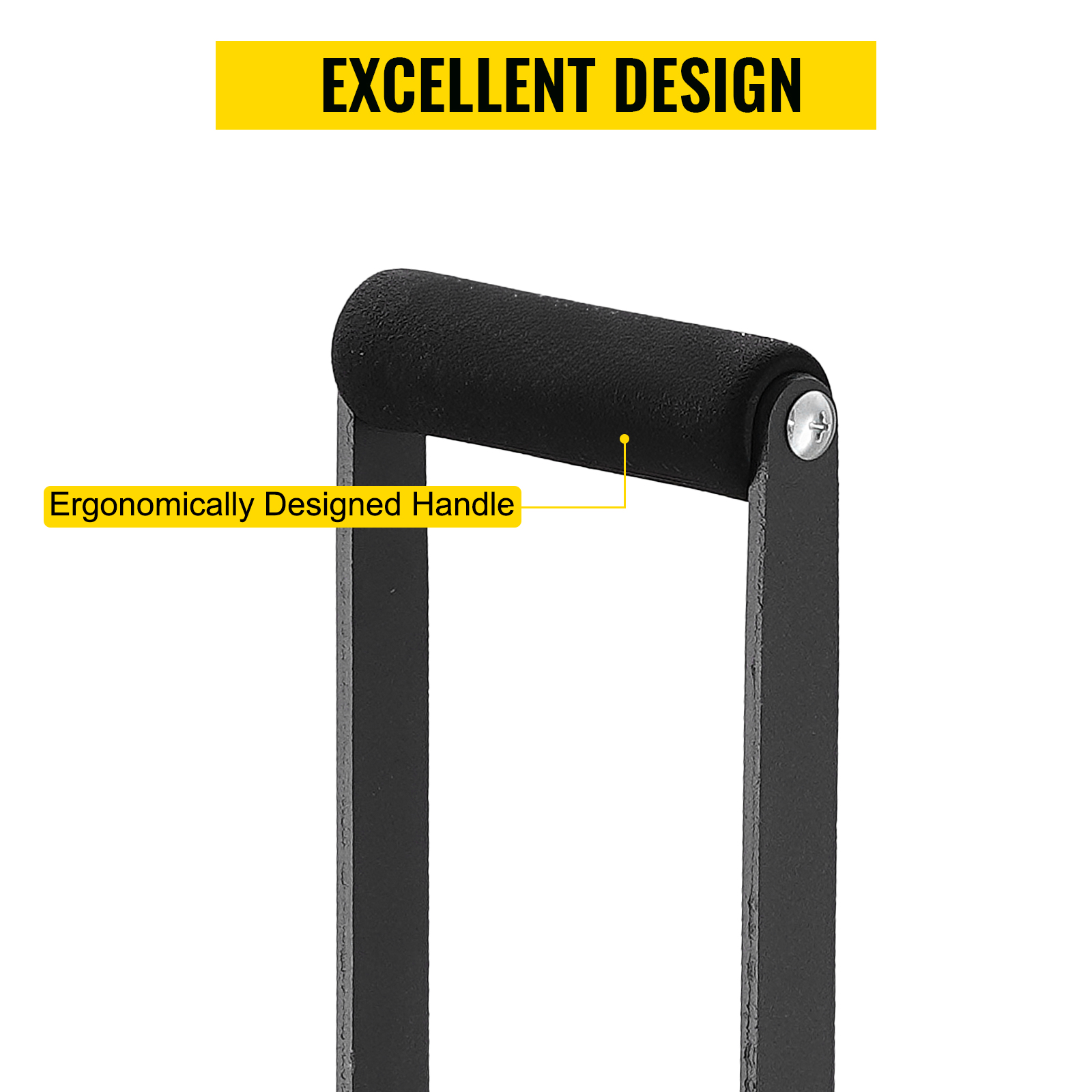 VEVOR heat press for hats with an ergonomically designed handle. excellent design.