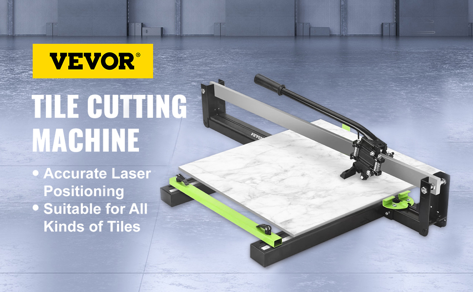 VEVOR tile cutter with accurate laser positioning for all kinds of tiles