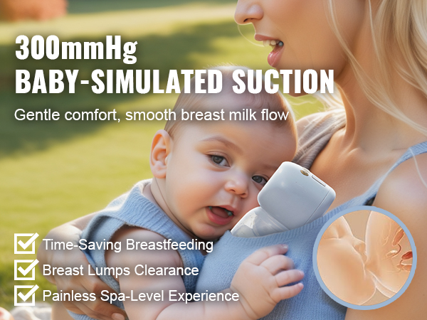 VEVOR wearable breast pump provides gentle comfort, smooth milk flow, and time-saving breastfeeding benefits.