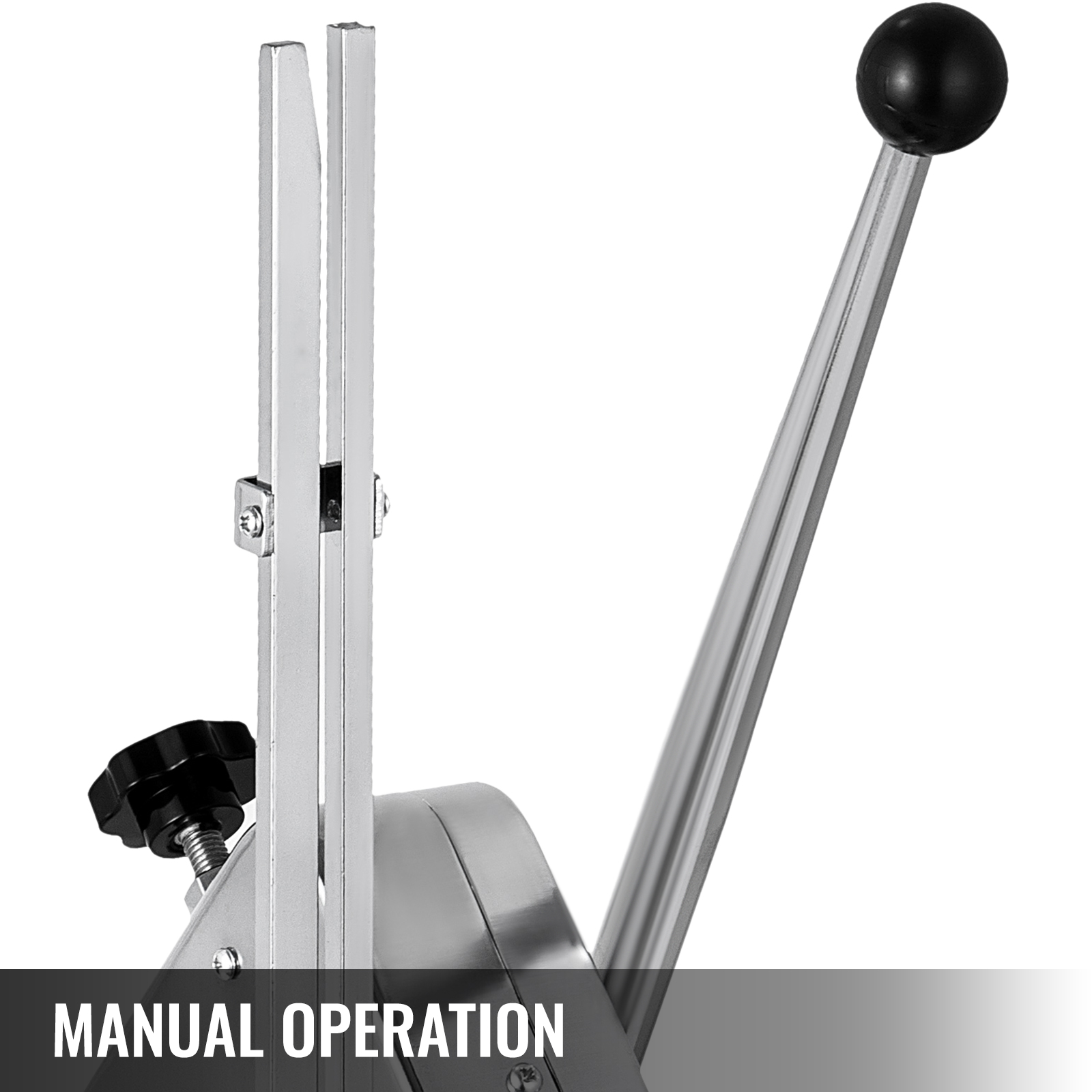 VEVOR sausage clipper machine; manual operation handle and control knob.
