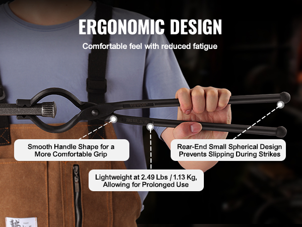 personas rokās ir VEVOR kalēja knaibles ar ergonomisku dizainu, gludu rokturi un vieglām funkcijām.