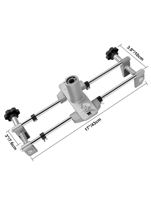 VEVOR door lock mortiser kit with adjustable measurements and robust design.