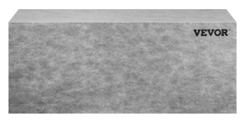 VEVOR tile shower seat gray surface with vevo logo at the top right corner.