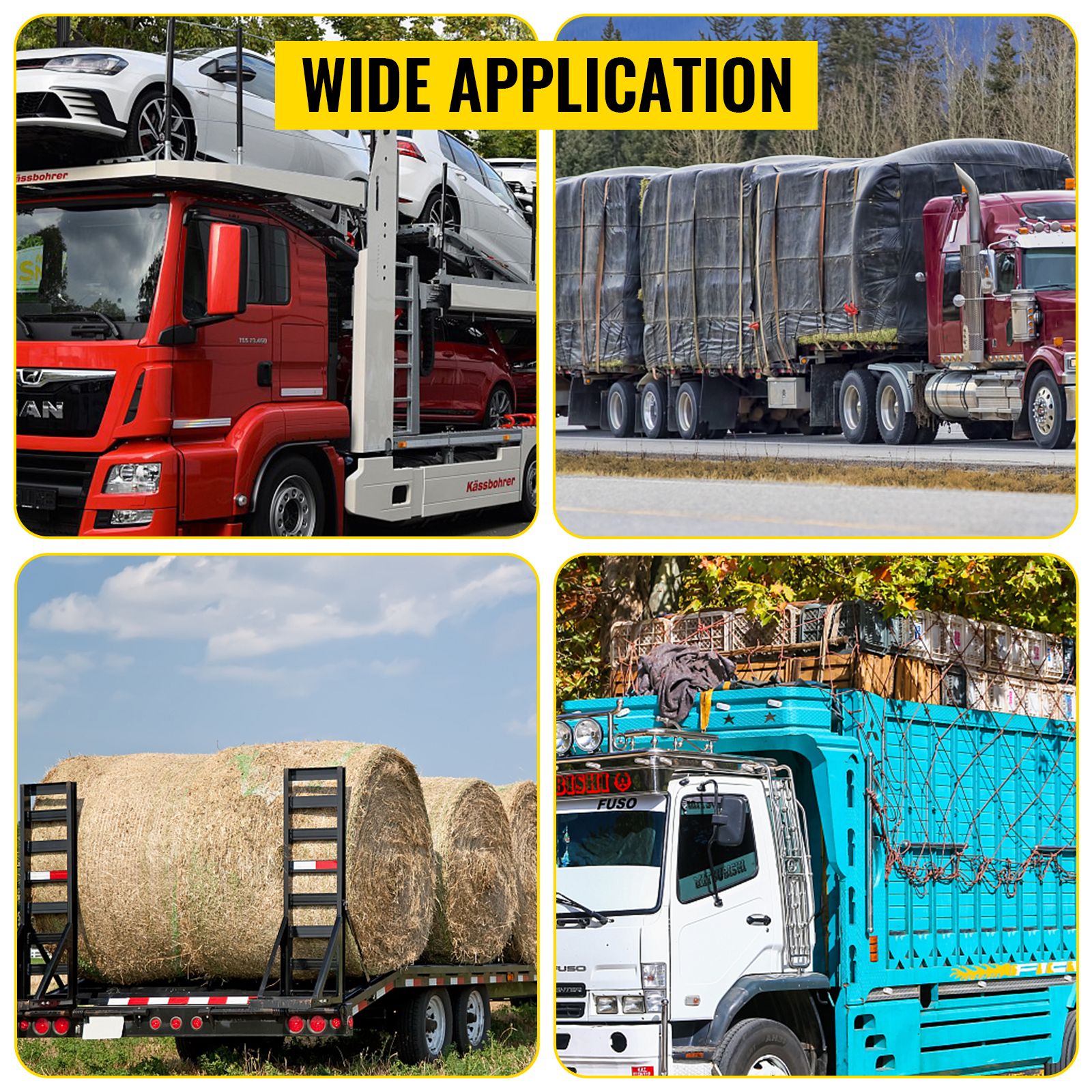 wide application—VEVOR truck height measuring stick for various truck types.