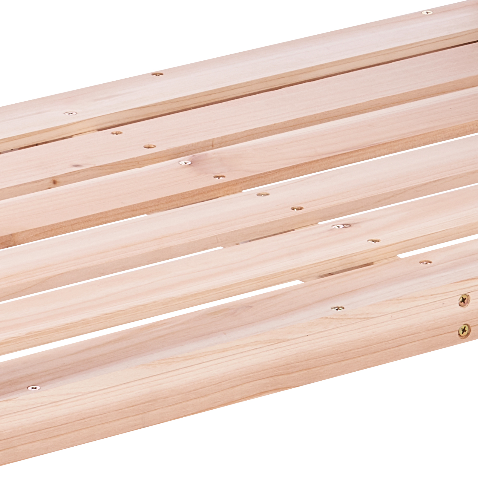 VEVOR garden bed wooden planks with visible screws and clean finish.