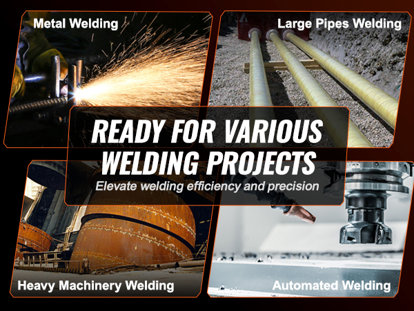 ready for various welding projects with VEVOR rotary welding positioner for precision and efficiency.