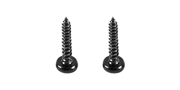 black VEVOR deck balusters installation screws on white background.