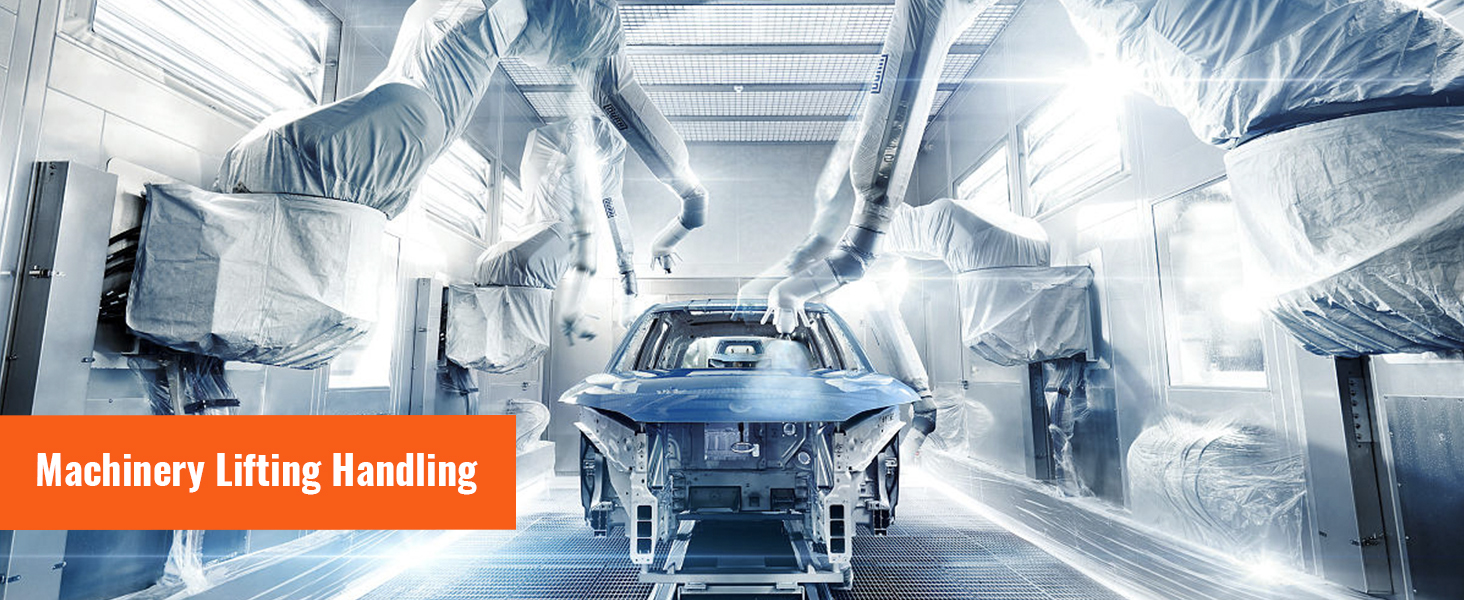 automatizuotas automobilių gamybos surinkimo liniją su mašinų kėlimo ir krovimo įrangos aukštųjų technologijų įrenginių.