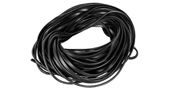 black coiled hose for VEVOR raised garden bed irrigation.