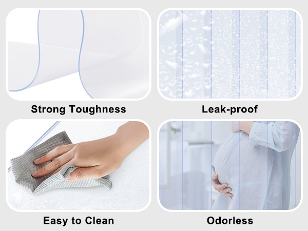 VEVOR's strong, leak-proof, easy-to-clean, odorless material for family-safe use.