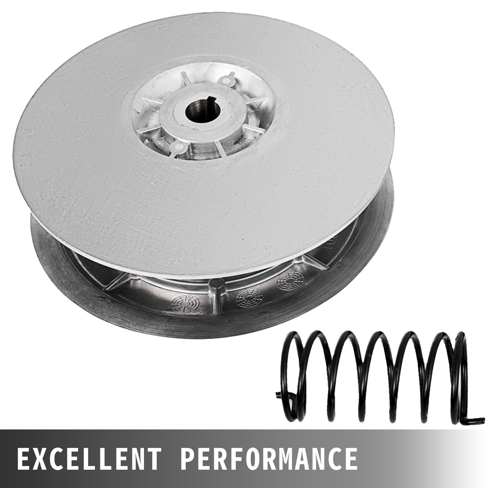VEVOR rear driven clutch kit with high-performance spring for superior performance.