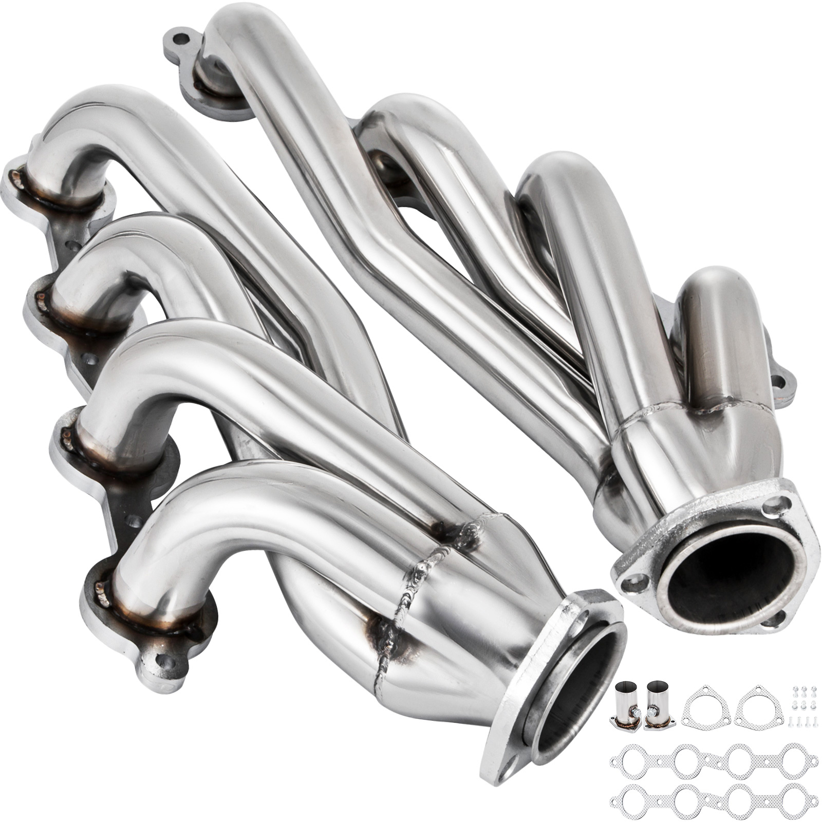 VEVOR ls swap exhaust headers with mounting hardware and gaskets included.