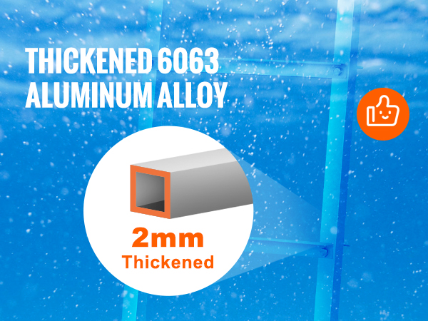 install the 4.6 kg VEVOR dock ladder on a wooden dock with snap ring bracket by the blue water.