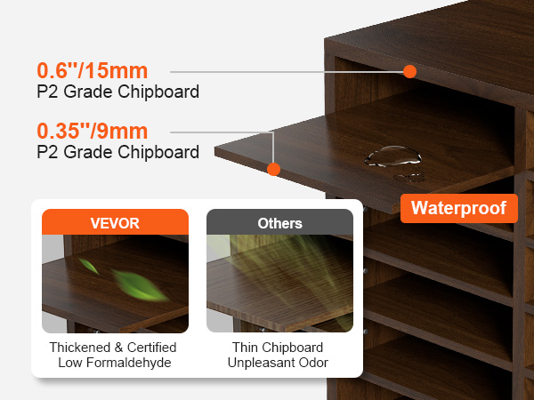 VEVOR literature organizers with 0.6