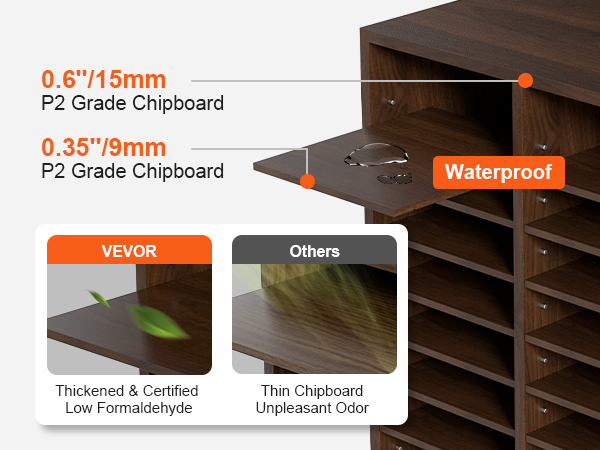 VEVOR literature organizers showing 0.6