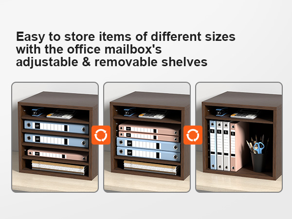 VEVOR kirjanduse korraldajad reguleeritavad riiulid hoidmine sideained, kontoritarbed, ja kaustad.