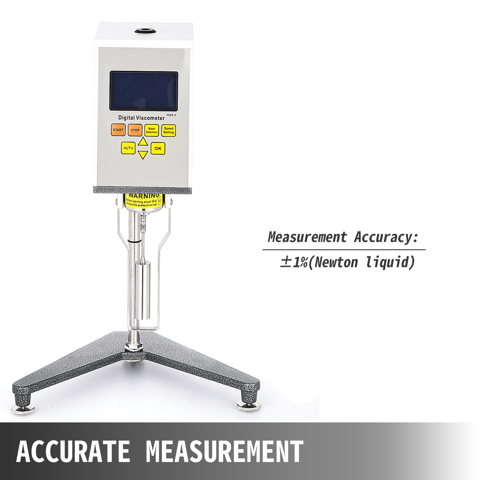 VEVOR digital viscometer with accurate measurement ±1% (newton liquid)