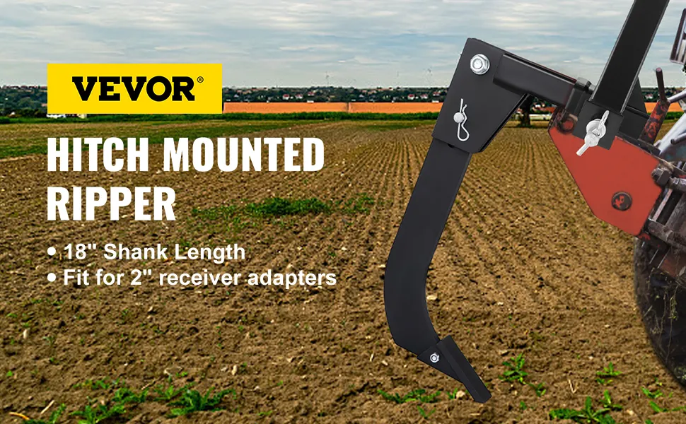 VEVOR hitch mounted ripper with 18