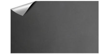 black VEVOR dance floor mat with a corner slightly peeled back.