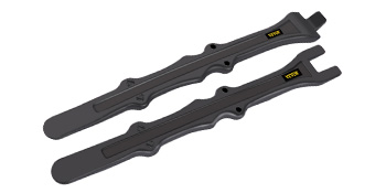 VEVOR tire iron set with ergonomic handles and durable steel construction.