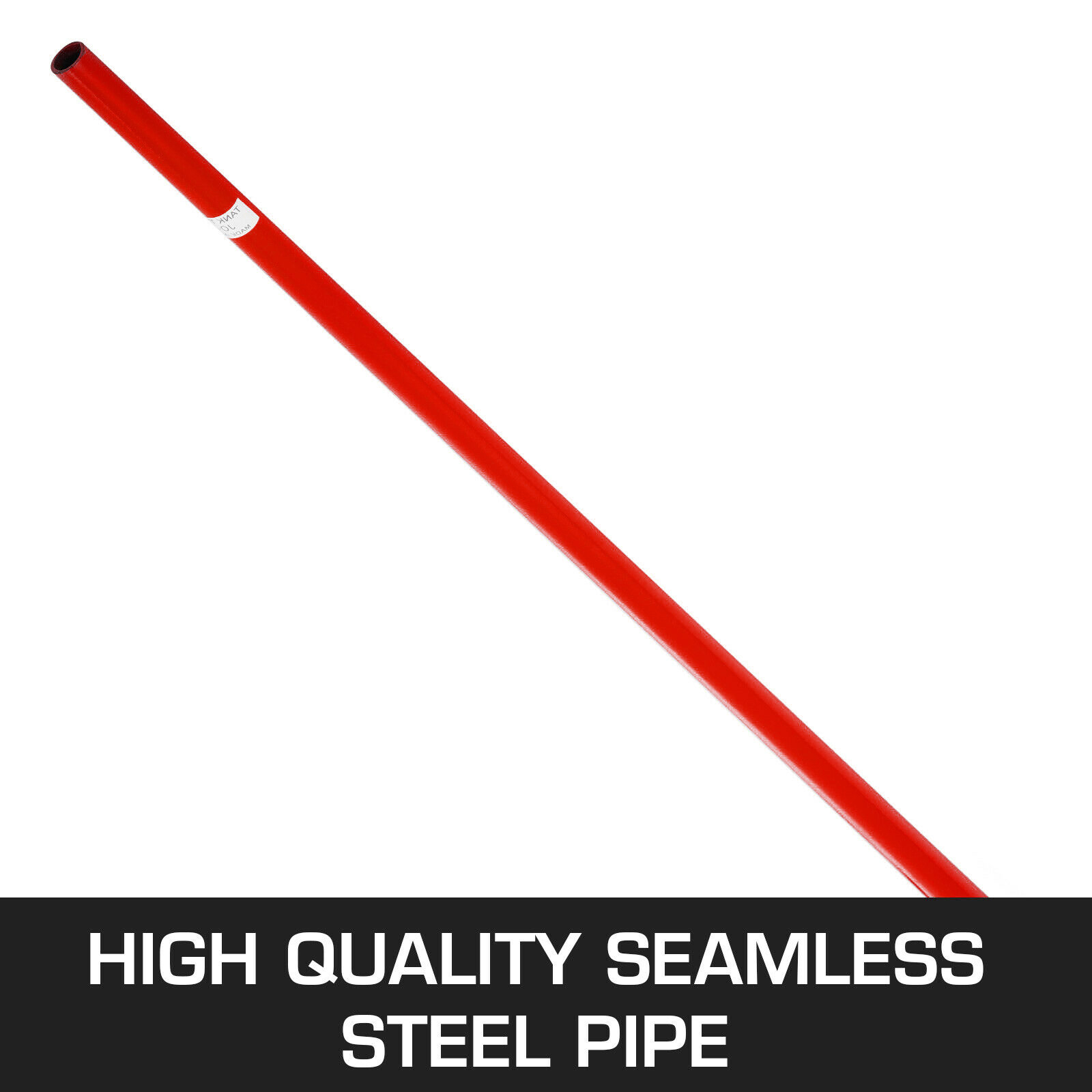 red steel VEVOR prylever bar with seamless pipe construction.