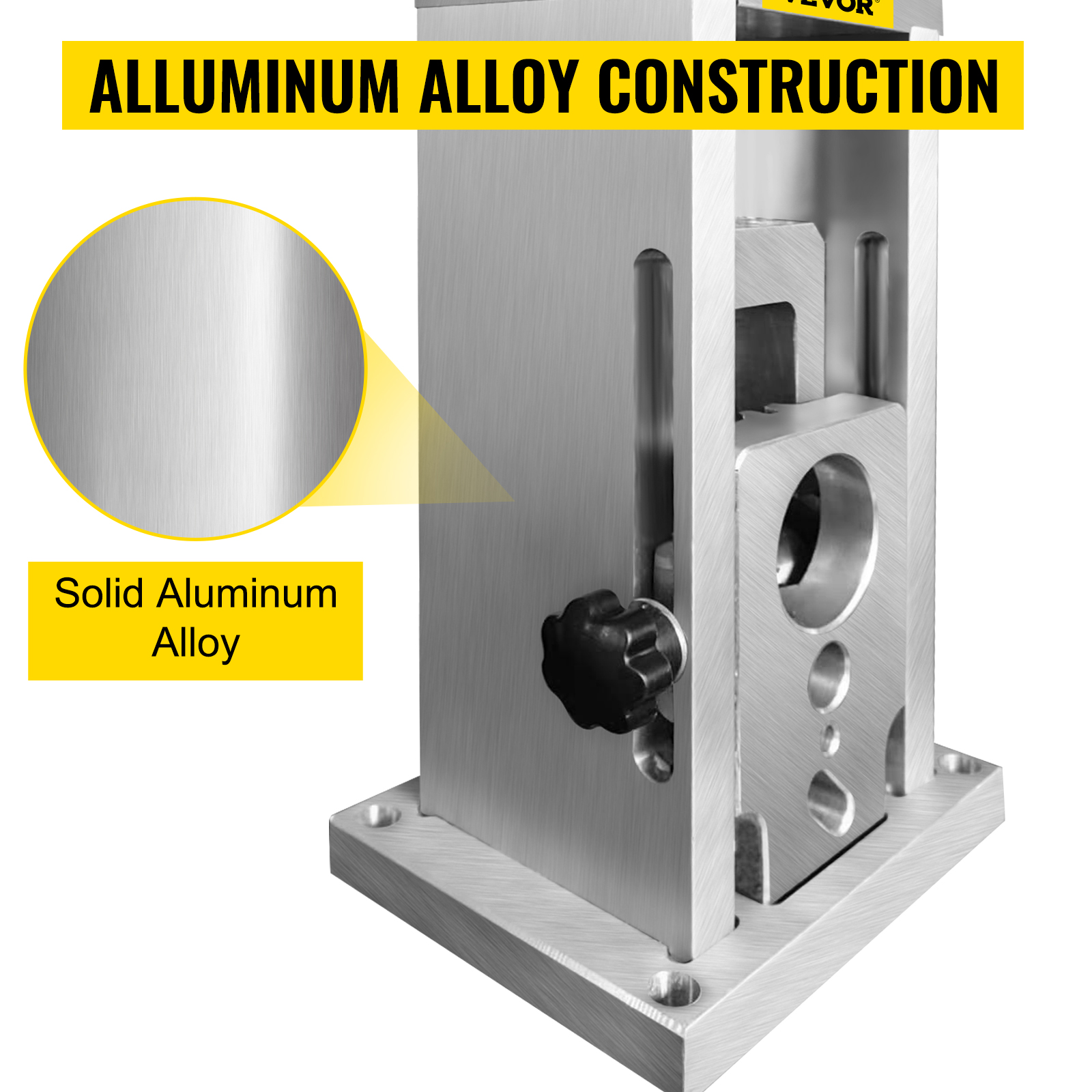 VEVOR wire stripping machine with solid aluminum alloy construction.