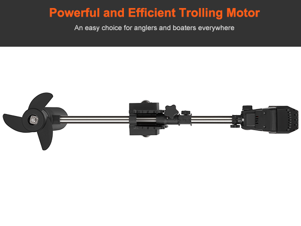powerful and efficient VEVOR electric trolling motor for reliable boating and fishing.