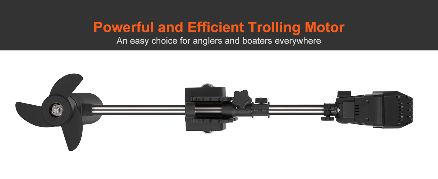 powerful and efficient VEVOR electric trolling motor for reliable boating and fishing.