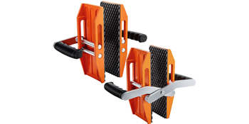 orange VEVOR granite lifting tools with black padded grips and silver adjustment levers.