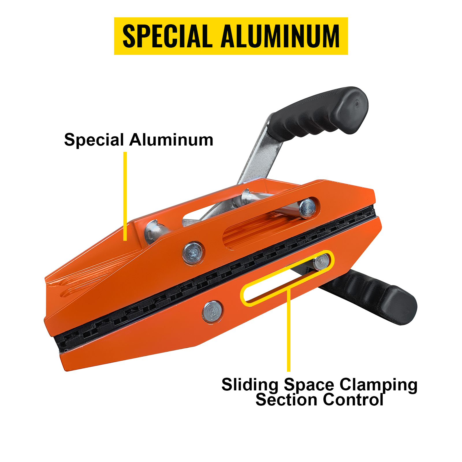 VEVOR granite lifting tool with special aluminum and sliding space clamping section control.