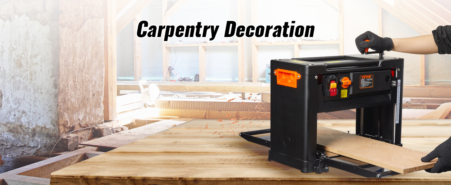 VEVOR storis obliumi dirbtuvių aplinkoje su dėmesio dailidžių apdaila.