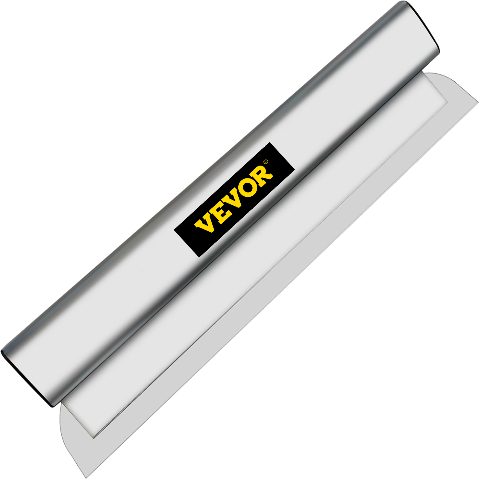 VEVOR skimming blade with metallic handle and sharp, wide blade.