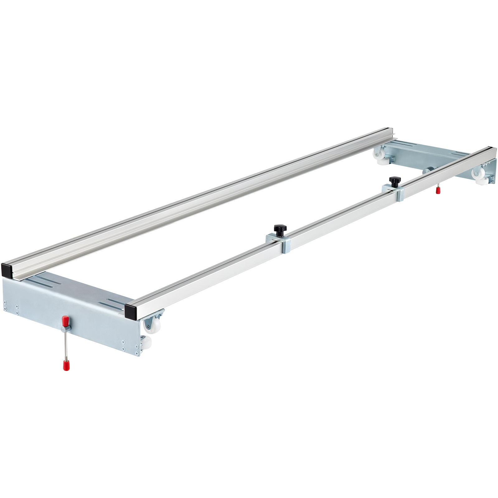 VEVOR router sled with adjustable rails and locking knobs.