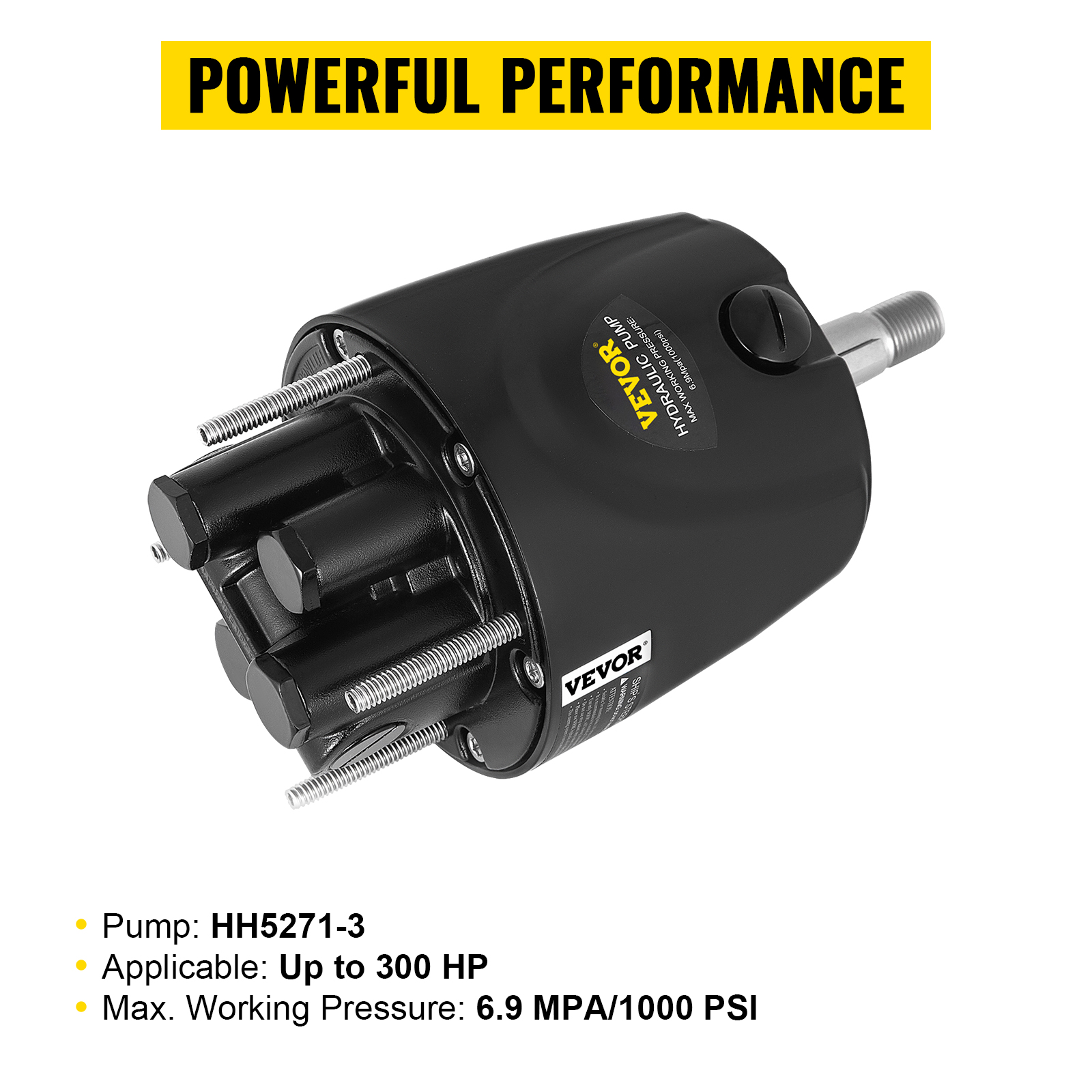 VEVOR hydraulic steering pump with powerful performance for up to 300 hp applications.