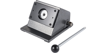 black VEVOR graphic punch die cutter with stainless steel lever on a white background.